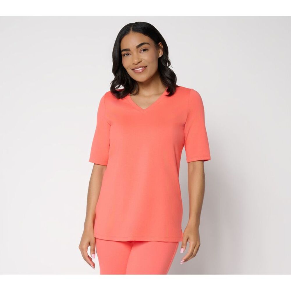 Belle by Kim Gravel Women's Top Plus Sz 1X Make Your Selection: Pink A724215